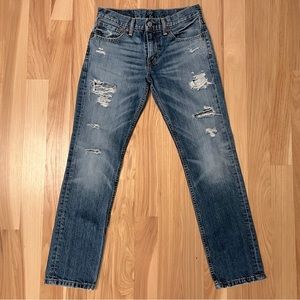 Men’s Levi’s 511 Distressed Slim Fit Jeans 29x30